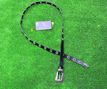 Malta Eyelet  Leather Belt